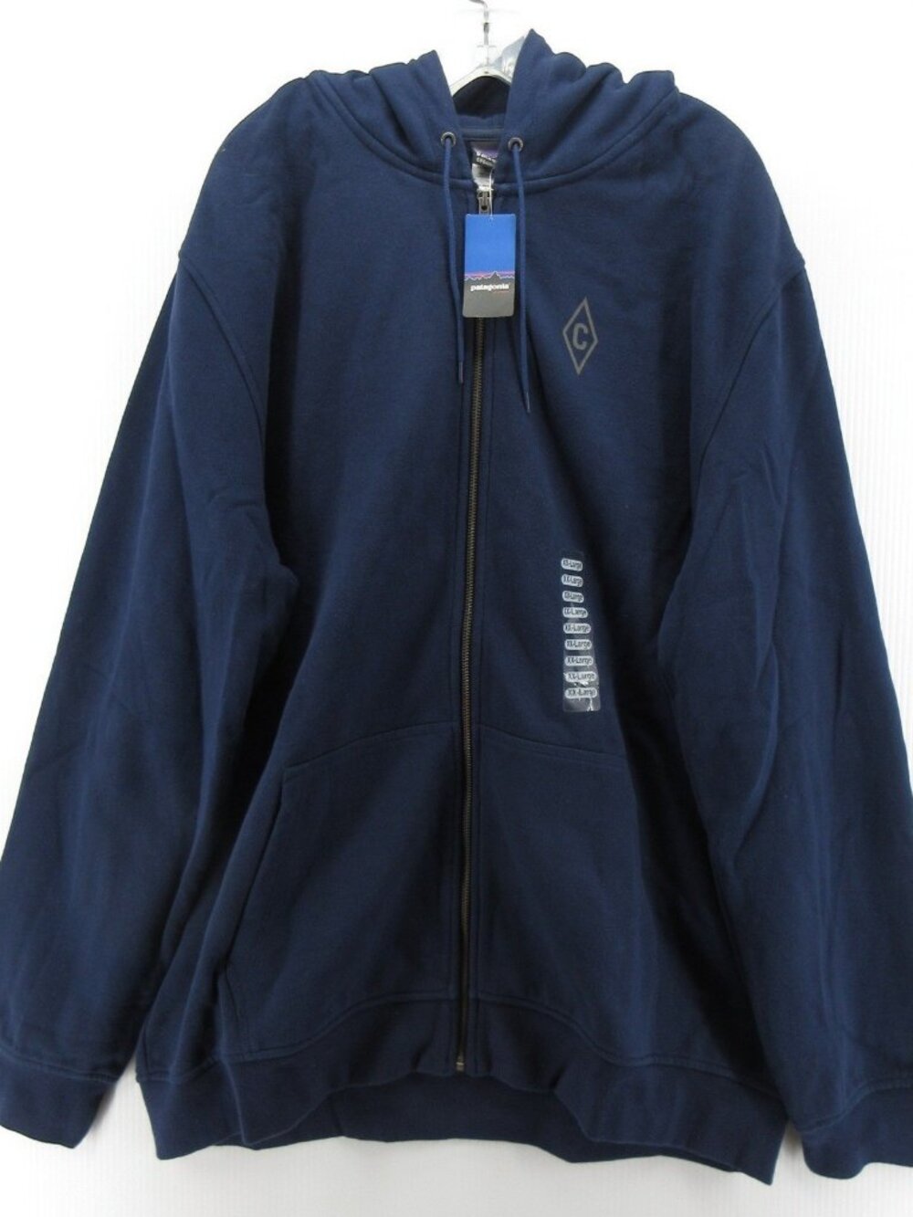 Patagonia Sweatshirt XXL Chouinard Equipment Hoodie Graphic Full Zip
